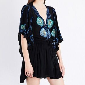 Free People Cora Boho Embroidered‎ Dress